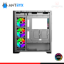 CASE ANTRYX FX650 BLACK ARGB SIN FUENTE VIDRIO TEMPLADO MID TOWER