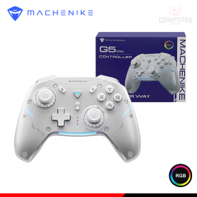 GAMEPAD MACHENIKE G5 PRO WHITE COMPATIBLE CON PC & ANDROID CONEXIÓN WIRELESS/BLUETOOTH/WIRED USB