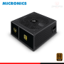 FUENTE DE PODER MICRONICS MIC P80B 600W 80 PLUS BRONZE