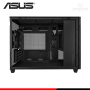 CASE ASUS PRIME AP201 BLACK SIN FUENTE PANEL VIDRIO TEMPLADO MICRO ATX SMALL TOWER