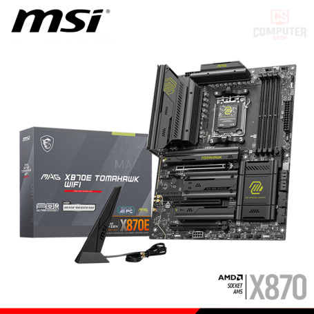 PLACA MSI MAG X870E TOMAHAWK WIFI ATX DDR5 AMD AM5 (PN:911-7E59-002)