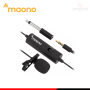 MICRÓFONO MAONO AU-100 BLACK SOLAPA CONECTIVIDAD JACK 3.5MM