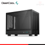 CASE DEEPCOOL CH160 BLACK SIN FUENTE VIDRIO TEMPLADO MINI ITX (PN:R-CH160-BKNGI0-G-1)