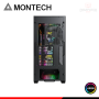 CASE MONTECH AIR 903 MAX BLACK ARGB SIN FUENTE VIDRIO TEMPLADO MID TOWER