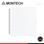 CASE MONTECH AIR 903 MAX WHITE ARGB SIN FUENTE VIDRIO TEMPLADO MID TOWER
