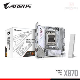 PLACA AORUS X870I PRO ICE MINI ITX DDR5 AMD AM5