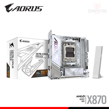 PLACA AORUS X870I PRO ICE MINI ITX DDR5 AMD AM5