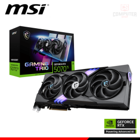 TARJETA DE VIDEO MSI GEFORCE RTX 5070Ti 16GB GDDR7 256BITS GAMING TRIO OC