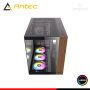 CASE ANTEC CX800 WOOD ARGB BLACK SIN FUENTE VIDRIO TEMPLADO MID TOWER