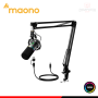 MICRÓFONO MAONO PD200XS BLACK USB/XLR DYNAMIC CON BRAZO ARTICULADO