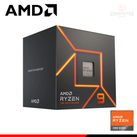 PROCESADOR AMD RYZEN 9 7900X 4.70GHZ HASTA 5.60GHZ 64MB 12 CORE AM5 (PN:100-100001405WOF)