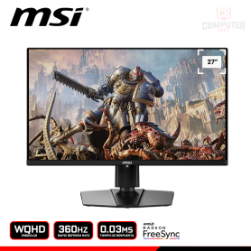 MONITOR MSI MAG 271QPX QD-OLED 27" WQHD 2560x1440/360HZ/0.03MS/AMD RADEON FREESYNC