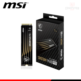 SSD 1TB MSI SPATIUM M480 PRO NVMe M.2 2280 Pcie GEN 4.0x4