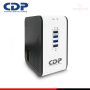 ESTABILIZADOR CDP R2CU-AVR1008i 1000VA/500W 8 TOMAS + 4 PUERTOS USB