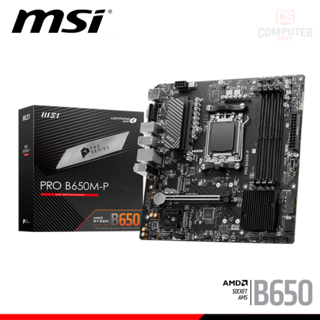 PLACA MSI PRO B650M-P MATX DDR5 AMD AM5 (PN:911-7E27-007)