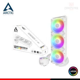 ARCTIC FREEZER III 420 A-RGB WHITE REV.2 COOLER CPU REFRIGERACION LIQUIDA COMPATIBLE AMD/INTEL (PN:ACFRE00153A)