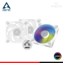 COOLER PARA CASE ARCTIC P12 PWM PST A-RGB WHITE 120MM PACKx3 (PN:ACFAN00258A)