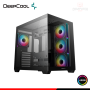 CASE DEEPCOOL CG530 4F ARGB BLACK SIN FUENTE VIDRIO TEMPLADO MID TOWER