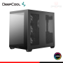 CASE DEEPCOOL CG530 4F ARGB BLACK SIN FUENTE VIDRIO TEMPLADO MID TOWER