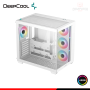 CASE DEEPCOOL CG530 4F ARGB WHITE SIN FUENTE VIDRIO TEMPLADO MID TOWER