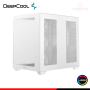 CASE DEEPCOOL CG530 4F ARGB WHITE SIN FUENTE VIDRIO TEMPLADO MID TOWER