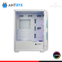 CASE ANTRYX RX-560 ARGB WHITE SIN FUENTE VIDRIO TEMPLADO MID TOWER (PN:AC-RX560W)