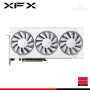 TARJETA DE VIDEO XFX SWIFT WHITE AMD RADEON RX 9060 XT 16GB GDDR6 128BITS TRIPLE FAN GAMING OC (PN:RX-96TS316W7)