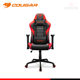 SILLA GAMING COUGAR ARMOR ELITE BLACK RED (PN:CGR-ELI)