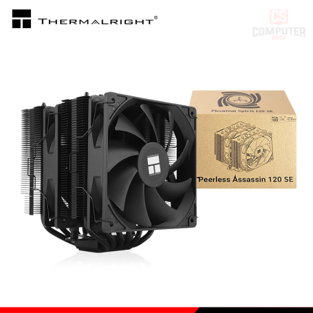 THERMALRIGHT PEERLESS ASSASSIN 120 SE BLACK COOLER CPU REFRIGERACION AIRE COMPATIBLE AMD/INTEL