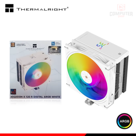 THERMALRIGHT ASSASSIN X 120 R DIGITAL ARGB WHITE COOLER CPU REFRIGERACION AIRE COMPATIBLE AMD/INTEL