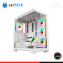 CASE ANTRYX FX 850 PRO WHITE ARGB SIN FUENTE VIDRIO TEMPLADO MID TOWER (PN:AC-FX850WP)
