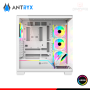 CASE ANTRYX FX 850 PRO WHITE ARGB SIN FUENTE VIDRIO TEMPLADO MID TOWER (PN:AC-FX850WP)