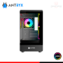 CASE ANTRYX FX630M BLACK ARGB SIN FUENTE VIDRIO TEMPLADO MINI TOWER (PN:AC-FX630MK)