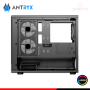 CASE ANTRYX FX630M BLACK ARGB SIN FUENTE VIDRIO TEMPLADO MINI TOWER (PN:AC-FX630MK)