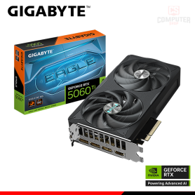 TARJETA DE VIDEO GIGABYTE GEFORCE RTX 5060Ti 16GB GDDR7 128BITS EAGLE OC