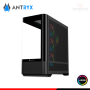 CASE ANTRYX FX830 INFINITY BLACK ARGB SIN FUENTE VIDRIO TEMPLADO MID TOWER