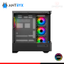 CASE ANTRYX FX830 INFINITY BLACK ARGB SIN FUENTE VIDRIO TEMPLADO MID TOWER