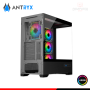 CASE ANTRYX FX830 INFINITY BLACK ARGB SIN FUENTE VIDRIO TEMPLADO MID TOWER
