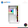 CASE ANTRYX FX800 INFINITY WHITE ARGB SIN FUENTE VIDRIO TEMPLADO MID TOWER