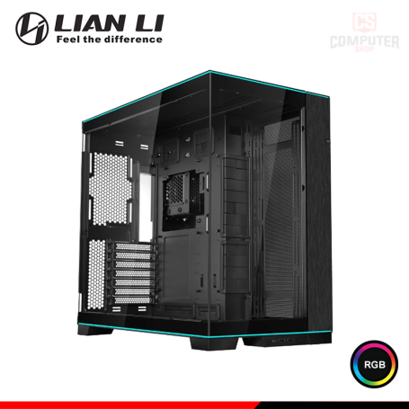 CASE LIAN LI O11D EVO RGB BLACK SIN FUENTE VIDRIO TEMPLADO MID TOWER (PN:O11DERGBX)