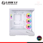 CASE LIAN LI VECTOR V100RW ARGB WHITE SIN FUENTE VIDRIO TEMPLADO MID TOWER (PN:V100RW)