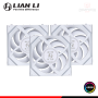 COOLER PARA CASE LIAN LI UNI FAN SL V3 WHITE ARGB REVERSE LCD WIRELESS 120MM PACKx3 CON CONTROLADOR (PN:12RSLLCD1W3W)