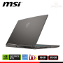 LAPTOP MSI THIN 15 B13UC/GEFORCE RTX 3050 4GB GDDR6/CI5-13420H/15.6" FHD/16GB DDR4/SSD 512GB/FREE DOS