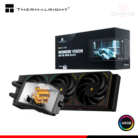 THERMALRIGHT WONDER VISION 360 UB ARGB BLACK COOLER CPU REFRIGERACION LIQUIDA COMPATIBLE AMD/INTEL