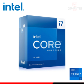 PROCESADOR INTEL CORE I7-13700KF 3.40GHZ HASTA 5.40GHZ 30MB 16 CORE LGA1700 (PN:BX8071513700KF)