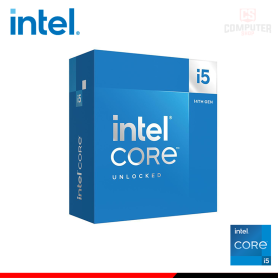 PROCESADOR INTEL CORE I5-14600K 3.50GHZ HASTA 5.30GHZ 24MB 14 CORE LGA1700 (PN:BX8071514600K)