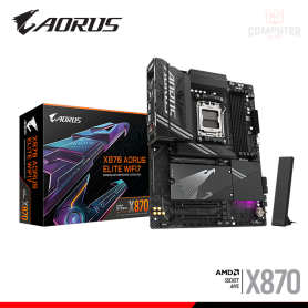 PLACA AORUS X870 ELITE WIFI 7 ATX DDR5 AMD AM5 (PN:9MX87EL7-00-G11)