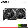 TARJETA DE VIDEO MSI GEFORCE RTX 3060 12GB GDDR6 192BITS VENTUS 2X OC EDITION (PN:912-V397-658)