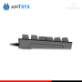 TECLADO ANTRYX MK840L BLACK GRAY RAINBOW SWITCH BLUE MECANICO WIRED USB (PN:AMK-CS840LKGBL-SP)