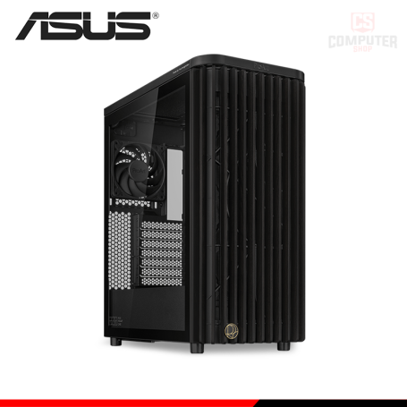 CASE ASUS PROART PA401 WOOD BLACK SIN FUENTE VIDRIO TEMPLADO MID TOWER (PN:90DC00M0-B38000)